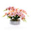 Pink Faux Orchids Center Piece Arrangement