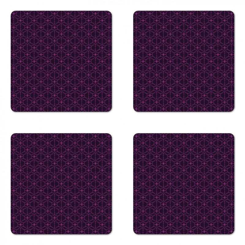 Square 4 Piece Coaster Set