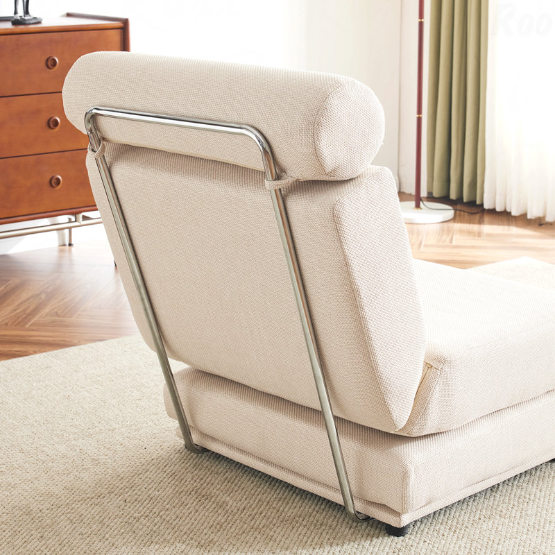 Canapé-lit simple, canapé-lit simple pliable avec coussin, canapé-lit pliable portable, fauteuil de loisir, fauteuil confortable