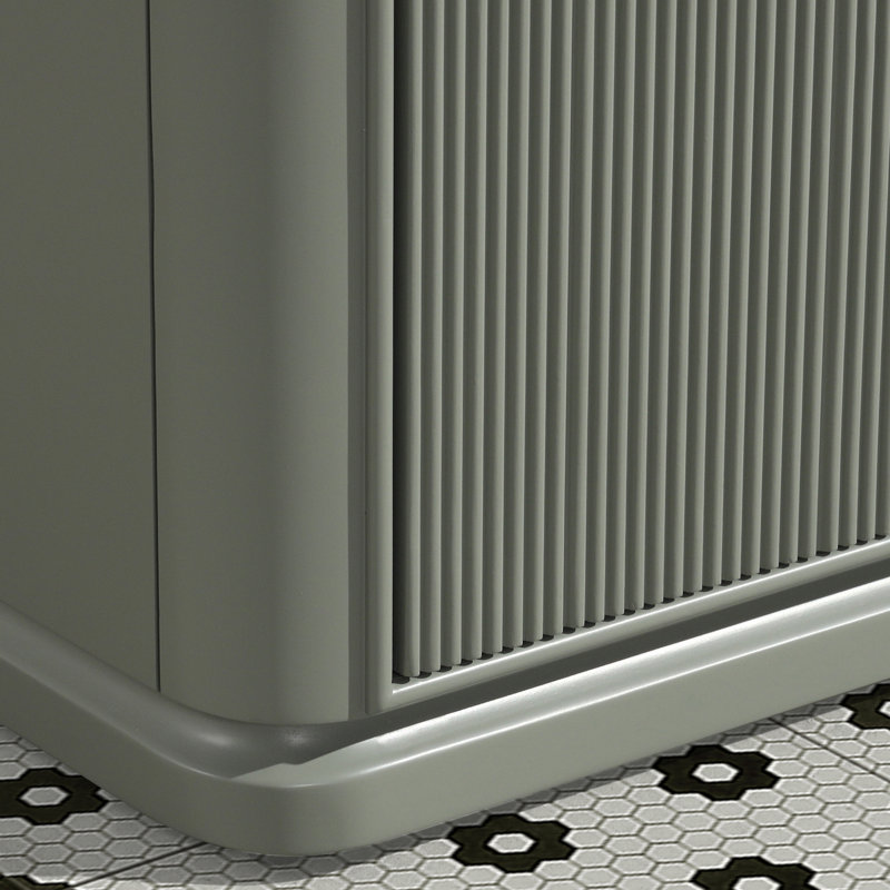 Meuble-lavabo simple 36 po avec plateau en quartz Aria