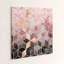 Pink And Grey Cubes by Elisabeth Fredriksson - Wrapped Canvas Print-1835830656-1828148877