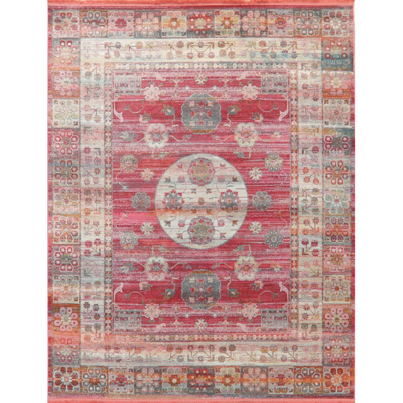 Scheider Geometric Indoor Rug, Rectangle 8' x 10'