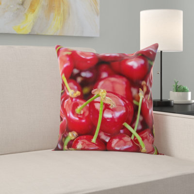 Coussin en cerises