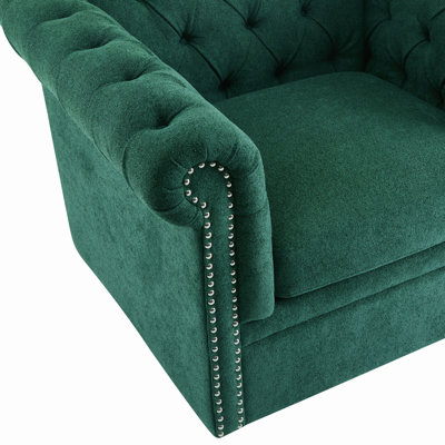 Fauteuil club pivotant Chesterfield