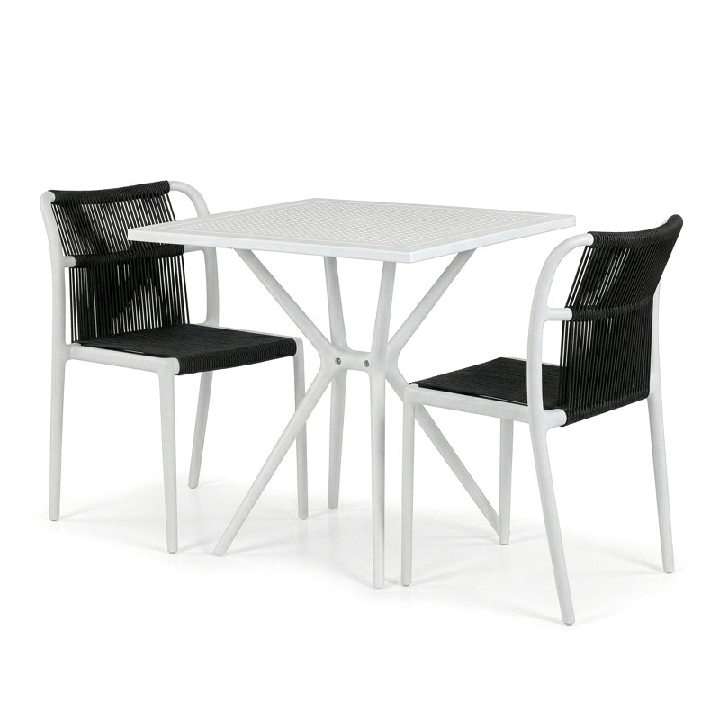 Ensemble de 2 sièges Belden Basma, Noir
