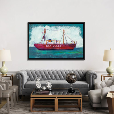 " Nantucket Lightship " by Melissa Averinos