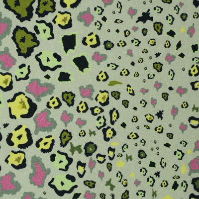 Leopard Lights Linen Fabric