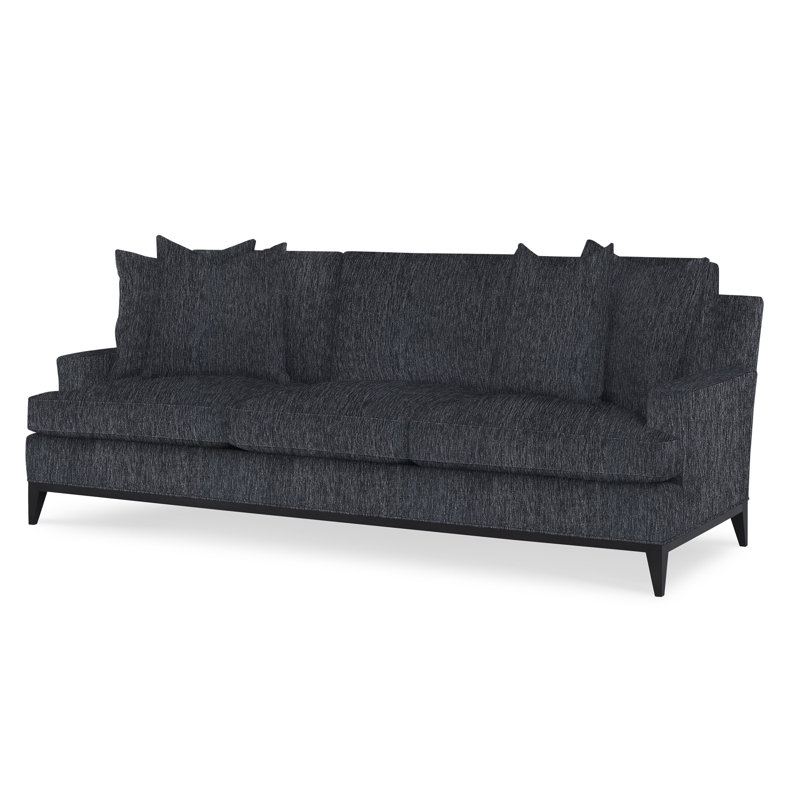 Dapper Upholstered 88'' Sofa, Espresso, Margaret Mahogany