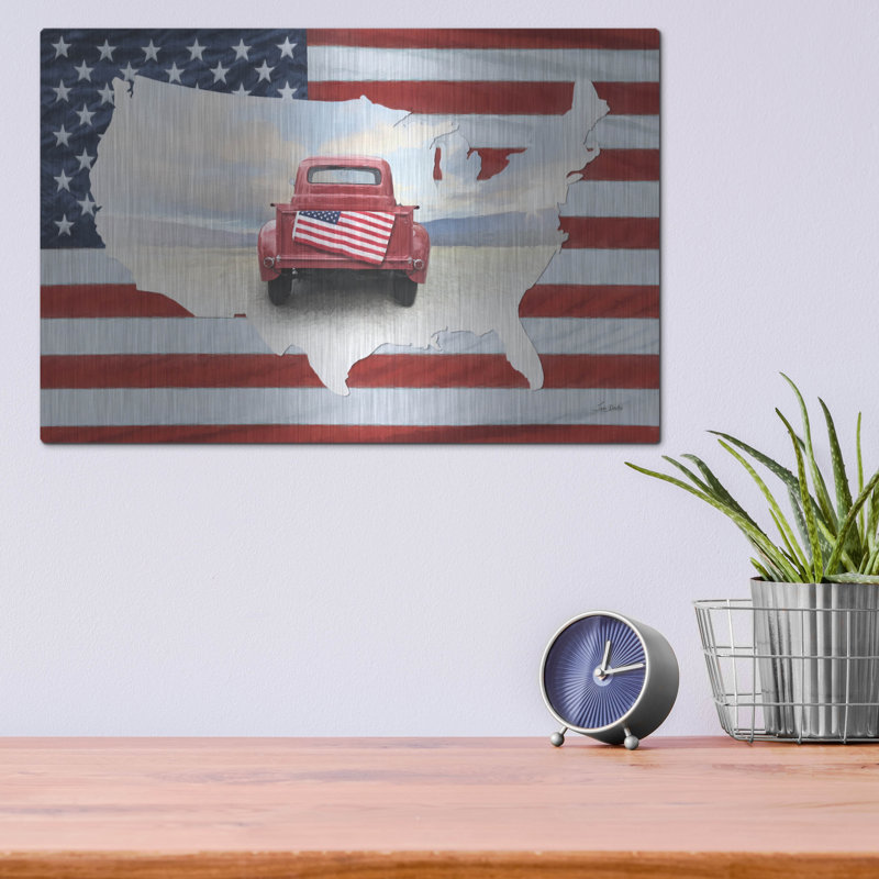 «American Pride II» par Lori Deiter, H 12 po x l 16 po