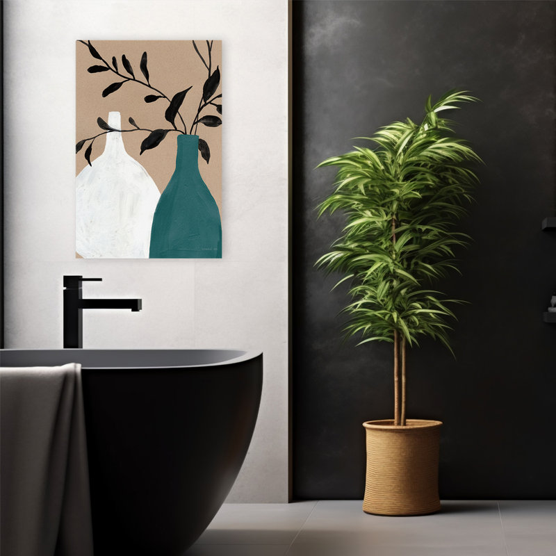 Tiges fines contemporaines et bohémiennes II, H 24 po x l 16 po