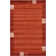 Geometric Terracotta Area Rug