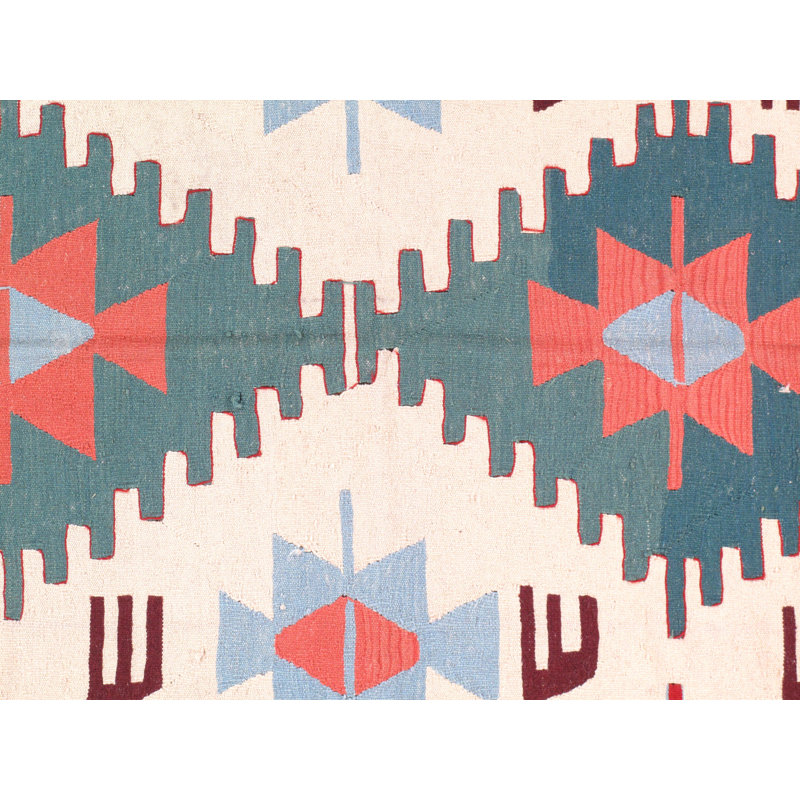 Wool Southwestern Area Rug