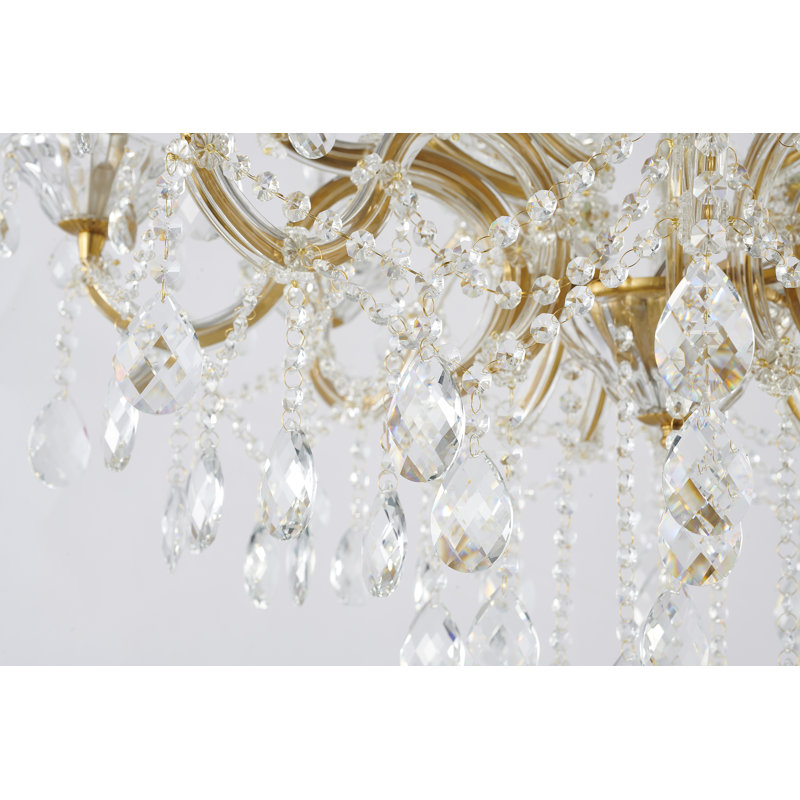 Lustre en cristal 18 lumières Traditional