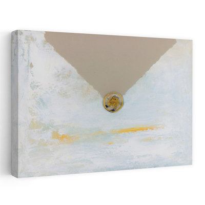 Art contemporain contemporain abstrait bord de mer