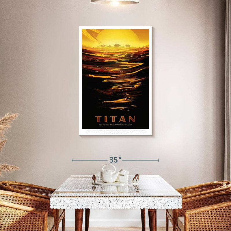 Oberle Titan Retro Print, 45" H x 30" W