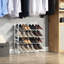 Range-chaussures extensible et empilable à 2 niveaux-2111077733
