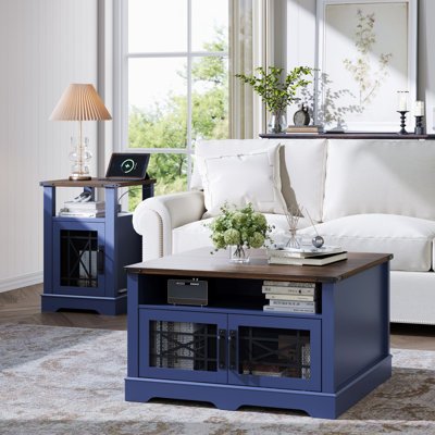Table basse avec plateau relevable Farmhouse