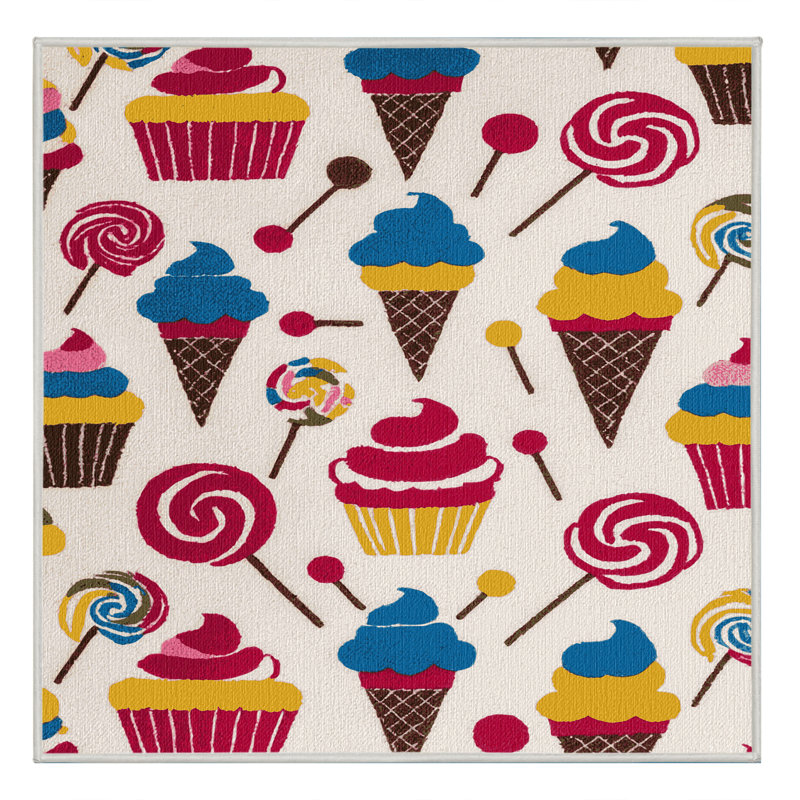  Tapis lavable moderne et tendance, Rectangulaire 2 pi x 3 pi