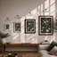 Study in Gold Botanical - Framed Print-1580930476-1580930473