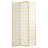 Triana 52'' W x 70.5'' H 3 - Panel Solid Wood Folding Room Divider