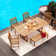 Summerton Extendable Teak Outdoor Dining Table