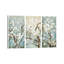 Triptych In Bloom - Painting on Canvas-940191880-965390942