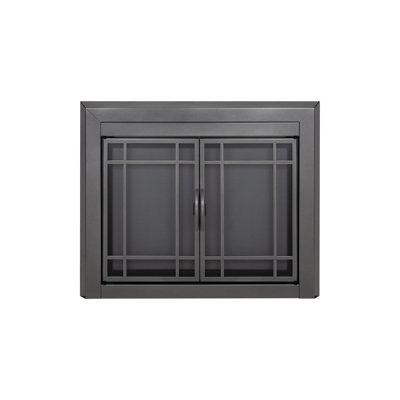 Ghalib Cabinet Steel Fireplace Door