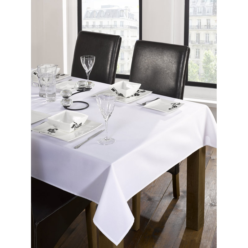 Horsham Tablecloth, 178cm W x 305cm L, White