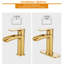 Robinet de salle de bains monotrou avec ensemble de drainage-50887606