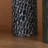 India. Curated. Elegant Handcrafted Candle Stand: Blue Bone with White Resin Inlay and Brass Top