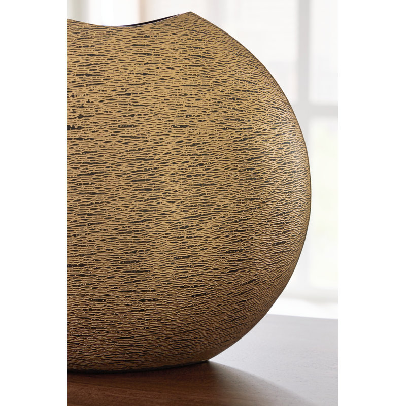 Vase de table Ceca, H 11,5 po x l 12,5 po x P 4,5 po