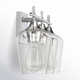 Breena 3 Light Transparent Dimmable Vanity Light