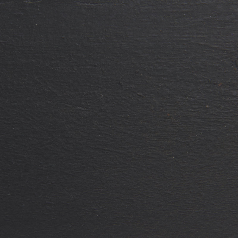 Table de bout en verre avec rangement, Noir