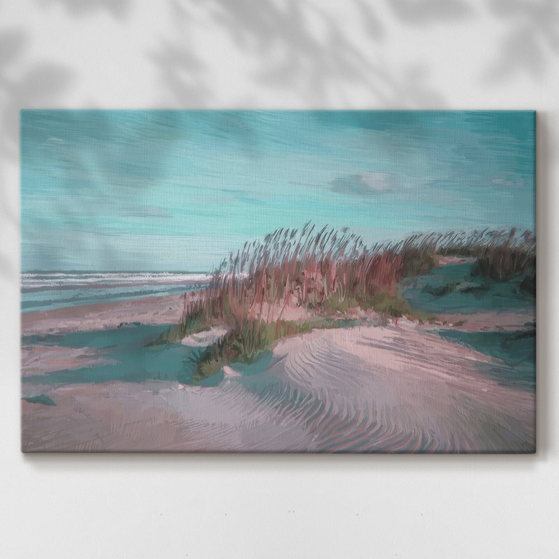 Dramatic Dunes  II -Gallery Wrapped Cavas, 12X18