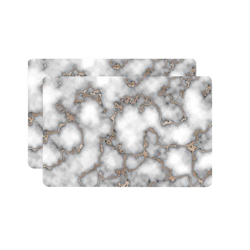 Tapis de table Galloso Placemats, Or fumé