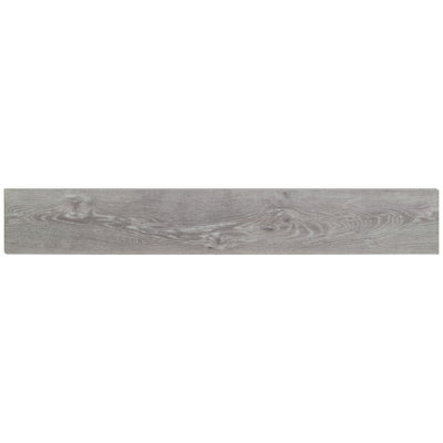 Plancher de vinyle rigide de luxe à noyau rigide imperméable 7 po x 48 po 5 mm Parkland Greyford Vale