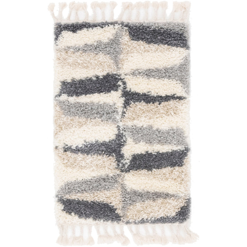 Mitzy Geometric Indoor Rug, Rectangle 2'2" x 3'