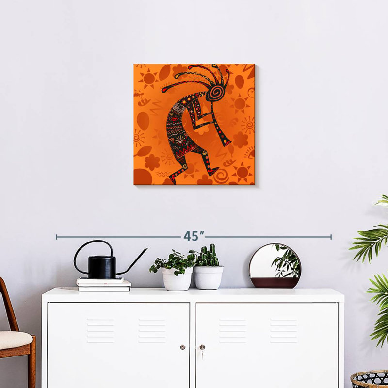 «Lelar Native American Fertility God», H 20 po x l 20 po