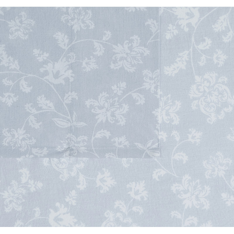 Ensemble de draps en percale 100% coton 200 fils Ramira, Grand + 2 taies d'oreiller