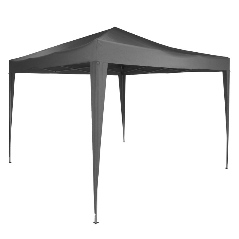 Francestown 3 x 3m Steel Pop-Up Gazebo, Grey
