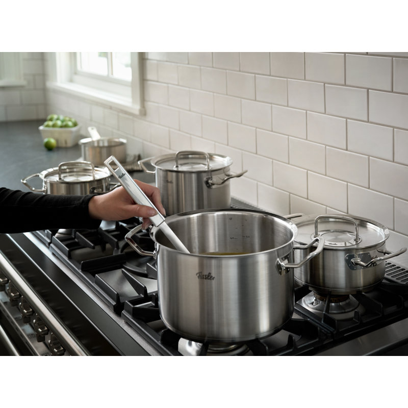 Fissler® Original-Profi Collection® Stainless Steel 9-Piece Cookware with Sauce Pan