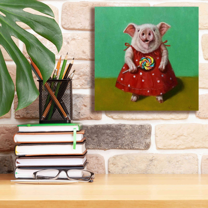 " Sticky " by Lucia Heffernan, 12" H x 12" W