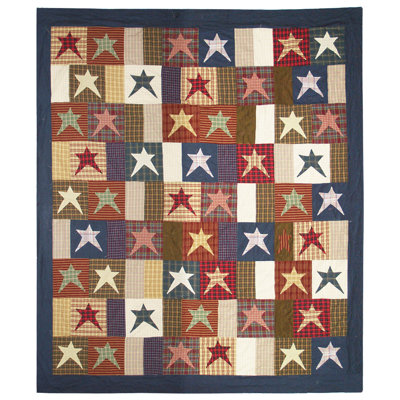 Eugen Rustic Cotton Patchwork Quilt