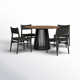 Buffolino 5 - Piece Extendable Dining Set