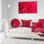 Coussin lombaire à motif floral-89810712-89810719
