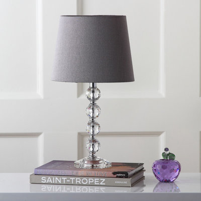Lampe de table transparente 16 po Dassas
