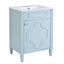 Meuble-lavabo 24 po avec lavabo en céramique
