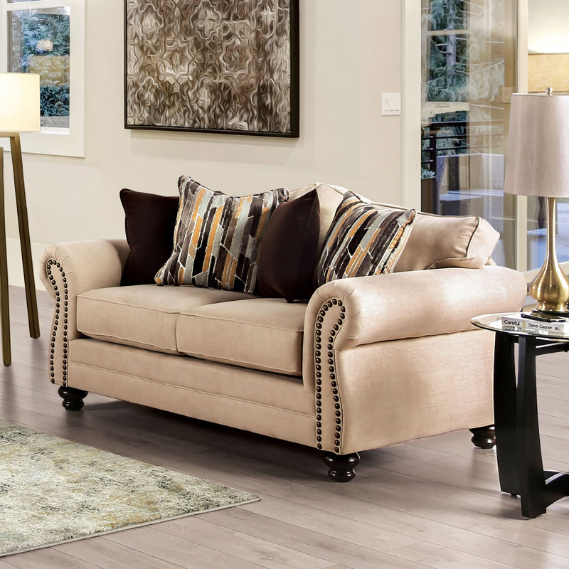 Causeuse Sansom, Chenille sable