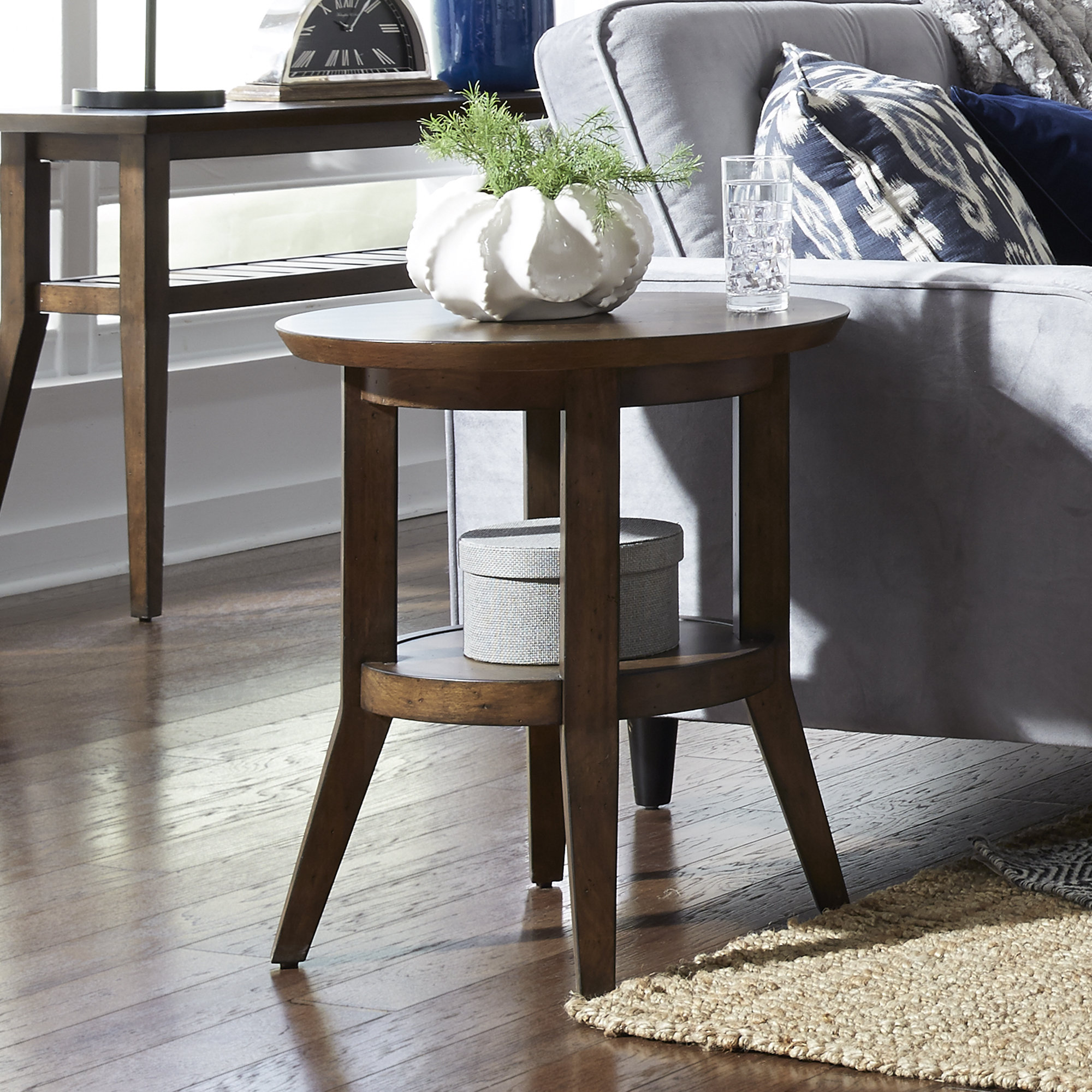 Liberty Furniture Ventura Blvd Solid Wood End Table Wayfair
