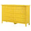 Commode de rangement jaune Cheerful pour espaces modernes-1617834064